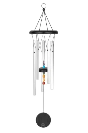 Tout nouveau - Sonic Energy Chimes Sonic Energy Chakra 25" Argent