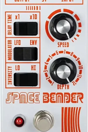 Stock limité - Death By Audio Space Bender WHITE-orange Limited