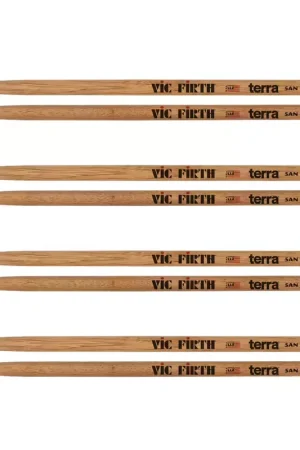 Offre spéciale | Vic Firth Pack 4 Paires 5An American Classic Terra