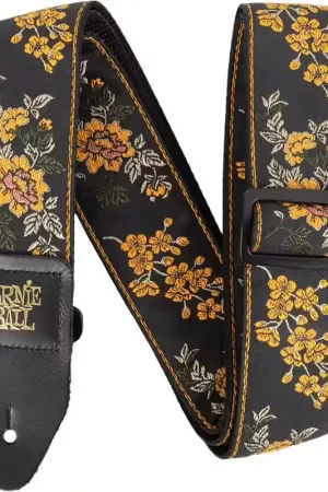 Se termine bientôt | Ernie Ball Sangle Jacquard Tangerine Blossom