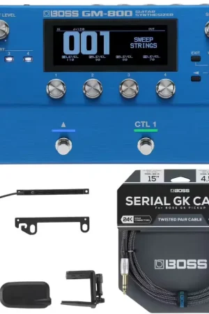 Promotion - Boss Pack GM-800 Guitar Synth + GK-5 + Cable TRS 5M