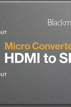 Blackmagic Design Micro Converter HDMI to SDI 12G - Qualité premium
