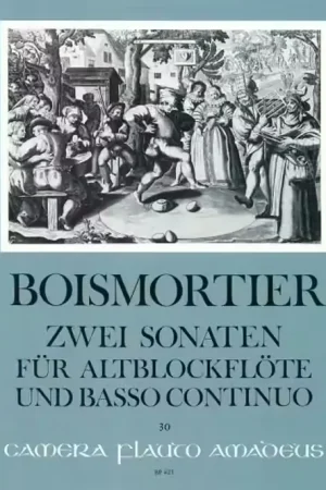 Amadeus Boismortier - 2 Sonates Op.27 - Flute A Bec & BC | Tout nouveau