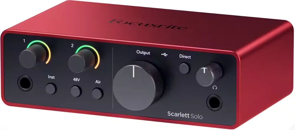 Focusrite Scarlett Solo 4th Gen - Satisfait ou remboursé