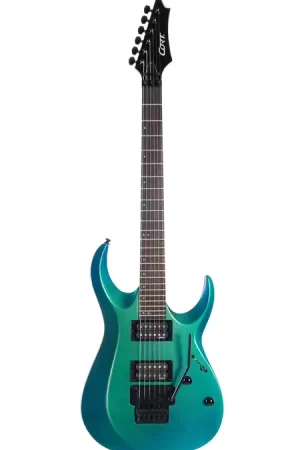Prix usine - Cort Guitare X300 Flip Blue