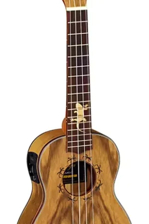 Ortega Ukulele Concert Lizard EQ | Petit prix