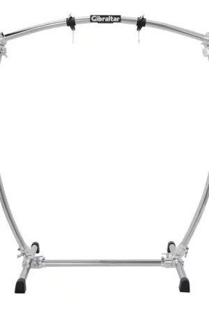 Plus que quelques unités | Gibraltar Supports Speciaux Chrome Series Curved Gong Stand GCSCG-L