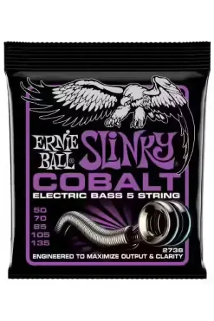 Achetez dès maintenant - Ernie Ball 2738 Slinky Cobalt 5C 50-135