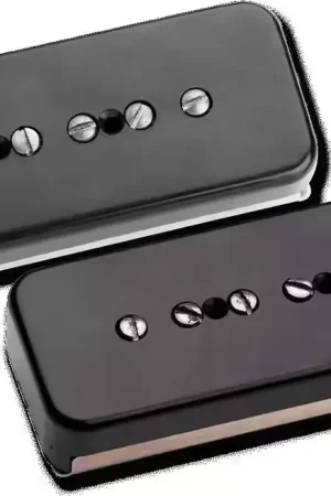 Qualité professionnelle | Seymour Duncan Set P90 Antiquity Capots Noirs