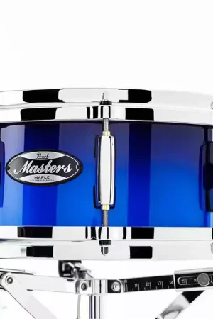 Expédition express - Pearl Drums Masters Maple 14X5 Kobalt Blue Fade Metallic