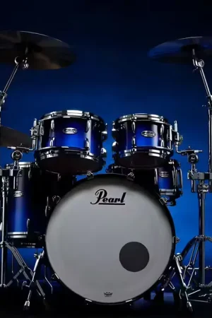 Pearl Drums Masters Maple Stage 22 GYROLOCK-l Kobalt Blue Fade Metallic | Tout juste ajouté