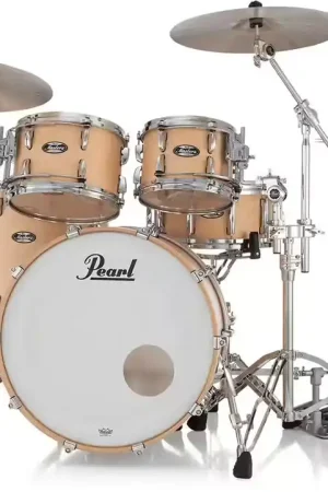 Achetez dès maintenant - Pearl Drums Masters Maple Stage 22 Optimount Premium Matte Natural