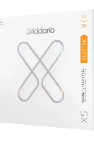 D'addario And Co XSE1056 XS Nickel Plated Steel Regular Light 7-String 10-56 | Meilleur prix