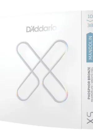 Fin de série - D'addario And Co XSM1038 10-38 Light XS PB Mandolin Strings