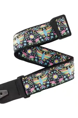 D'addario And Co Pad Lock Woven Guitar Strap Phoenix Dream | Promotion