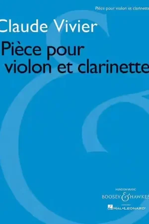 Derniers articles - Boosey & Hawkes Vivier - Pièce Pour Violon et Clarinettete - Violon et Clarinette