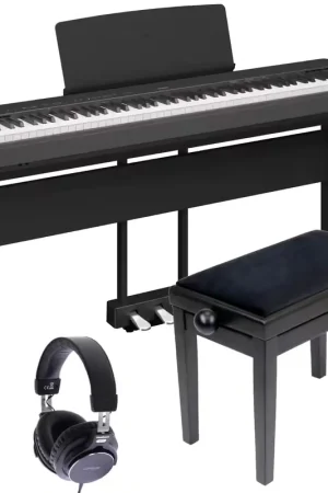 Yamaha P-225 Meuble Noir Pack Deluxe - Liquidation