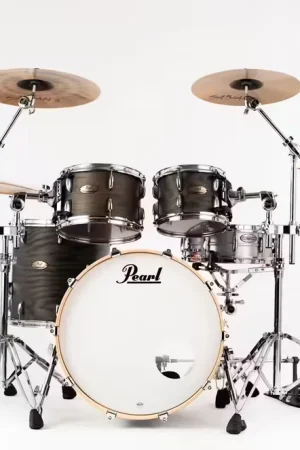 Pearl Drums Session Studio Select Black Satin Ash - Stock presque épuisé