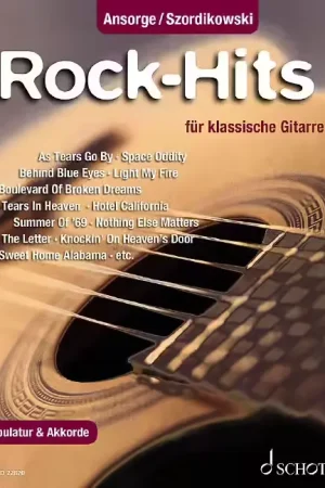 Schott ROCK-hits - Guitare - Prêt à expédier