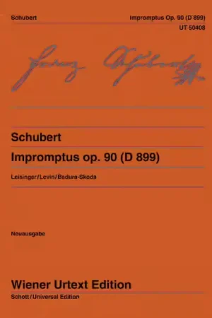 Profitez-en | Wiener Urtext Edition Schubert - Impromptus Op. 90 D 899 - Piano