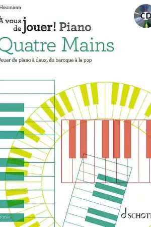 Produit phare | Schott Quatre Mains - Piano (4 Hets)