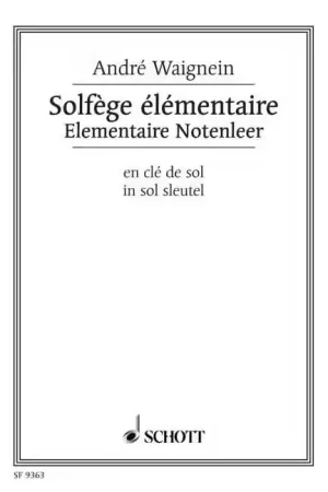 Schott Solfège Élémentaire | Disponible maintenant