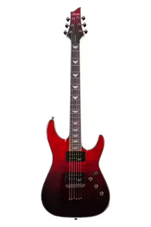Achat sécurisé | Schecter Omen 6 Extreme Blood Burst - Black Red Fade