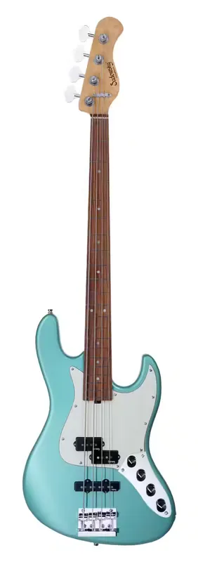 Retour gratuit - Sadowsky Guitars Metroexpress Hybrid PJ 4 Sage Green Metallic,Rsw
