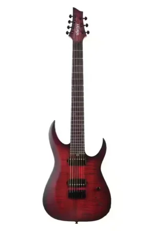 Schecter Sunset 7 Extreme Scarlet Burst | Haute qualité