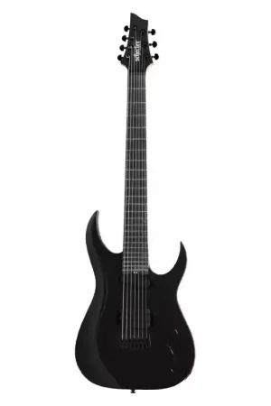 Très populaire | Schecter Sunset 7 Triad Gloss Black