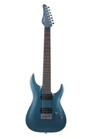 Prix bas - Schecter Am-7 Aaron Marshall Signature Cobalt Slate