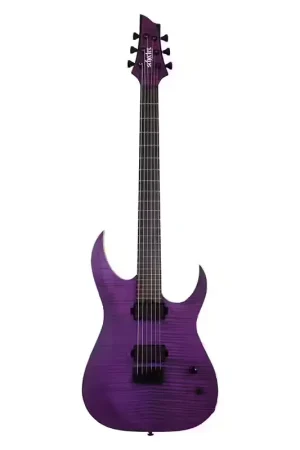 Schecter Tao-6 John Browne Signature Satin Trans Purple - Prix spécial