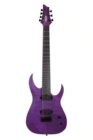 Schecter Tao-7 John Browne Signature Satin Trans Purple | Déstockage
