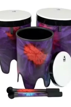 Toca Nesting Drums Tom Tom Freestyle II Set De 3 (12/14/16) TF2NT-3PCWP Woodstock Purple | Nouveau chez nous