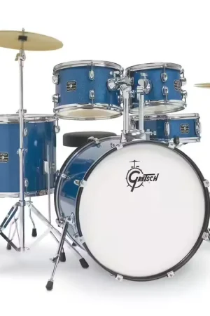 Produit phare - Gretsch Drums Renegade Series 10/12/16/22/14SD Blue Sparkle