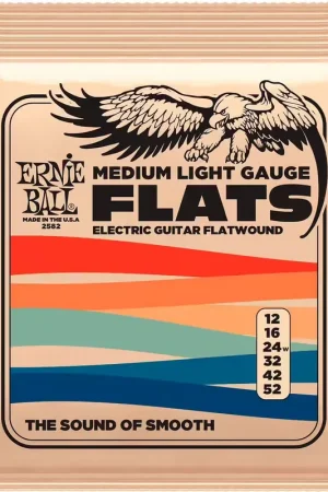 Ernie Ball 2582 Flats Medium Light 12-52 - Meilleur prix
