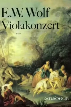 Amadeus Wolf E.w. - Concerto F Major - Alto & Piano - Tout nouveau