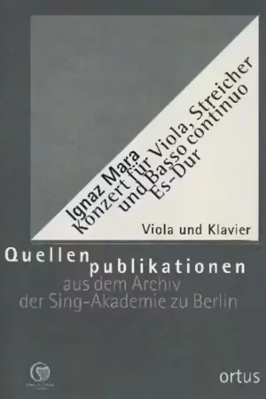 Réduction - Grahl & Niklas Mara Ignaz - Konzert ES-dur - Alto & Piano