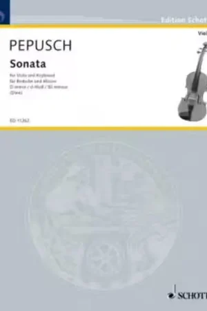 Schott Pepusch J.C. - Sonata D-moll - Alto & Piano | Livraison express