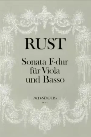 Premium - Amadeus Rust F.W. - Sonata In F-dur - Alto & Piano