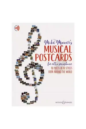 Boosey & Hawkes Mower Mike - Musical Postcard - Saxophone Alto - Top des ventes