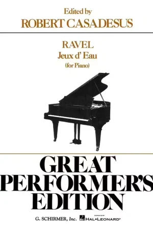 Schirmer Ravel Maurice - Jeux D'eau - Piano - Jusqu'à épuisement des stocks