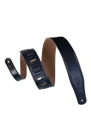 Qualité supérieure | Levys Cuir Rembourré Dos Daim 6,4 Cm - Black