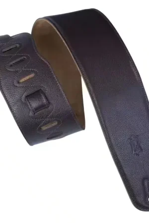 Coup de cœur - Levys Cuir Rembourée Dos Daim Pour Basse 9cm - Dark Brown