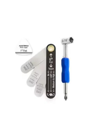 Ajoutez au panier - Musicnomad MN611 Kit de Réglages Gibson et PRS (USA) Livré Avec Mn232 Et Mn600