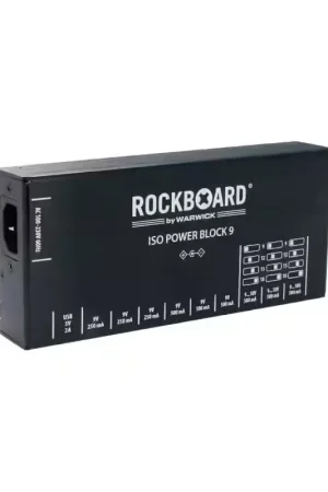 Rockboard Power Block Iso V9 Iec 9 À 18V 100/230 Volt | Prix malin