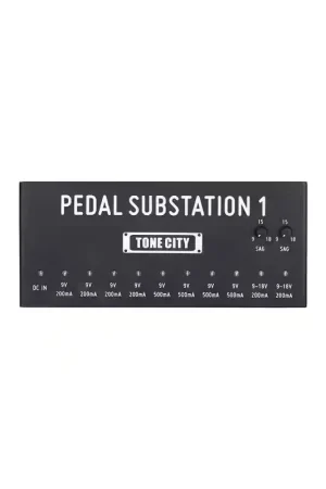 Super offre - Tone City SUBSTATION, ALIMENTATION MULTI POWER SUPPLY