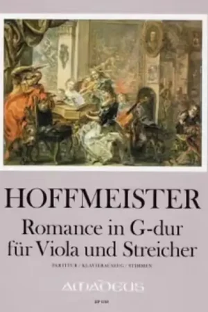 Bonne affaire - Amadeus Hoffmeister F.a. - Romance - Alto & Piano