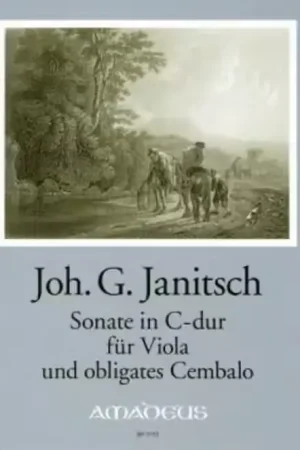 Amadeus Janitsch J.G. - Sonata - Alto & Piano - En stock