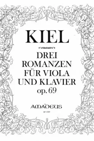 Amadeus Kiel F. - 3 Romances - Alto & Piano - Produit phare